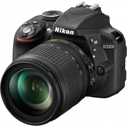 Цифр. фотокамера зеркальная Nikon D3300 KIT AF-S DX 18-105 VR