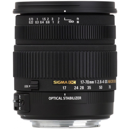 Объектив SIGMA AF 17-70mm f/2.8-4 DC MACRO OS HSM Nikon