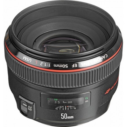 Объектив Canon EF 50mm f/1.2L USM Объектив Canon EF 50mm f/1.2L USM