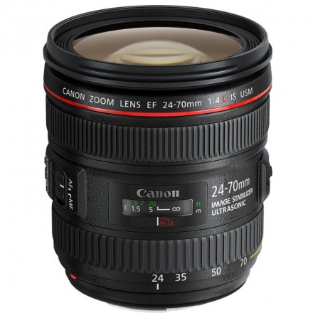 Объектив Canon EF 24-70mm f/4.0L IS USM Объектив Canon EF 24-70mm f/4.0L IS USM