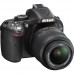 Цифр. фотокамера зеркальная Nikon D5200 + 18-55mm VR II Black KIT