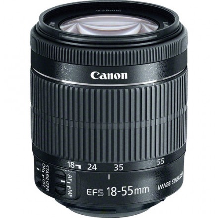 Объектив Canon EF-S 18-55mm f/3.5-5.6 IS STM Объектив Canon EF-S 18-55mm f/3.5-5.6 IS STM