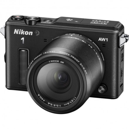 Цифр. Фотокамера Nikon 1 AW1 + объектив 1 Nikkor AW 11-27.5mm BK Цифр. Фотокамера Nikon 1 AW1 + объектив 1 Nikkor AW 11-27.5mm BK