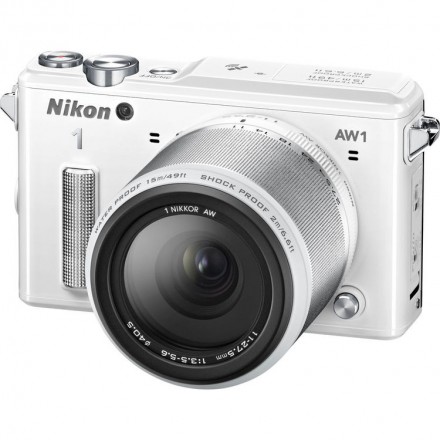 Цифр. Фотокамера Nikon 1 AW1 + объектив 1 Nikkor AW 11-27.5mm WH Цифр. Фотокамера Nikon 1 AW1 + объектив 1 Nikkor AW 11-27.5mm WH