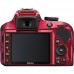 Цифр. фотокамера зеркальная Nikon D3300 + 18-55mm VR II Red KIT