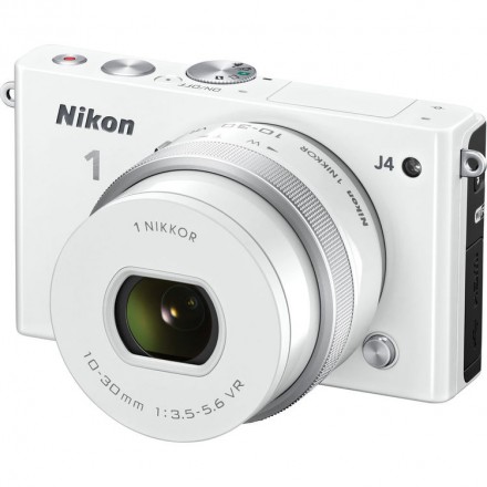 Цифр. Фотокамера Nikon 1 J4 + VR 10-30mm PD-Zoom White