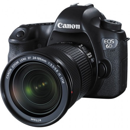 Цифр. фотокамера зеркальная Canon EOS 6D  c Wi-Fi и GPS + объектив 24-105 IS STM