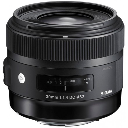 Объектив SIGMA AF 30mm f/1.4 EX DC HSM Art Canon