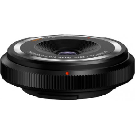 Объектив OLYMPUS BCL-0980 Fish-Eye Body Cap Lens 9mm 1:8.0 Черный