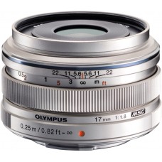 Объектив OLYMPUS EW-M1718 17mm 1:1.8 Серебро