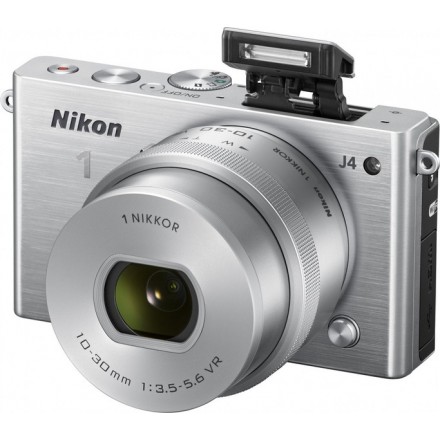Цифр. Фотокамера Nikon 1 J4 + VR 10-30mm PD-Zoom Silver