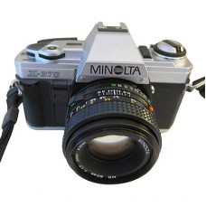 Плівкова фотокамера дзеркальна Minolta X-370 Minolta MD 50mm f / 1.4
