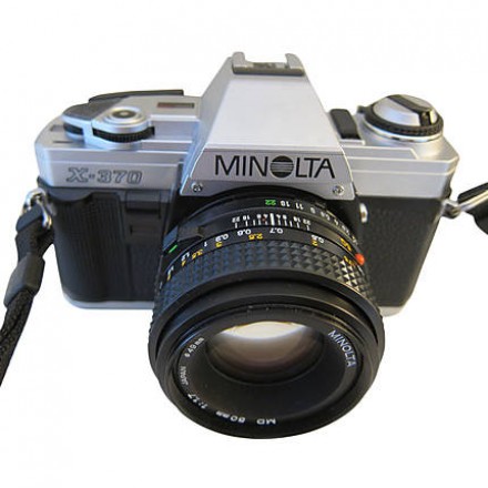 Пленочная фотокамера зеркальная Minolta X-370 Minolta MD 50mm f/1.4
