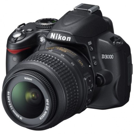 Цифр. фотокамера зеркальная Nikon D3000 kit 18-55 VR