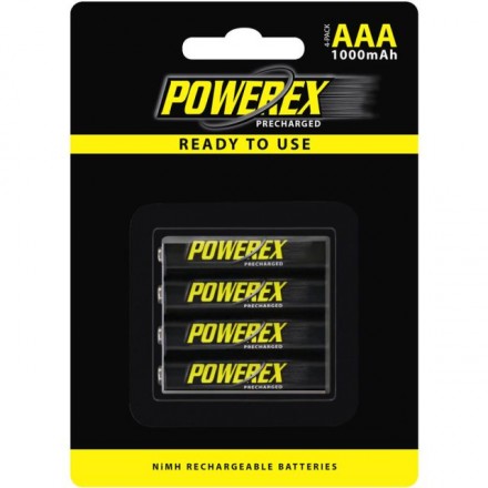 Аккумулятор Maha Powerex Precharged 1000mAh (4xAAA)