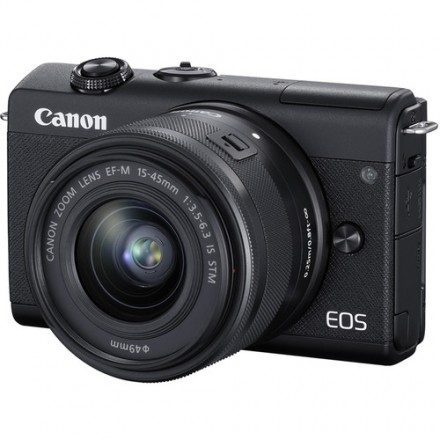 Цифр. фотокамера Canon EOS M200 + 15-45 IS STM Black