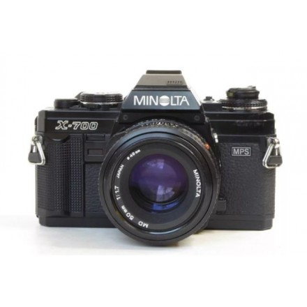 Пленочная фотокамера зеркальная Minolta X700 Minolta MD 50mm f/1.7