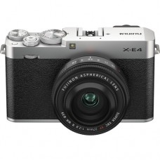 Цифр. фотокамера Fujifilm X-E4 Silver Kit XF 27mm f/2.8 R WR