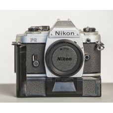 Пленочная фотокамера зеркальная Nikon FG+Nikon MD-E