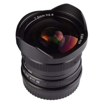 Об'єктив 7Artisans 7.5mm f/2.8 Fish-eye micro 4/3