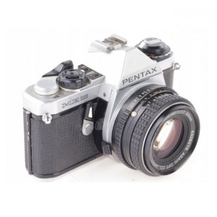 Пленочная фотокамера зеркальная Pentax ME Super + SMS Pentax 50/1.7 Пленочная фотокамера зеркальная Pentax ME Super + SMS Pentax 50/1.7