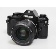 Пленочная фотокамера зеркальная Nikon EM+Nikon Series E 36-72mm/3.5