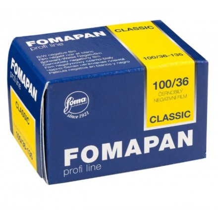 Фотоплівка FOMAPAN 100 CLASSIC 135-36 Фотоплівка FOMAPAN 100 CLASSIC 135-36