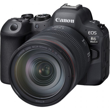 Цифр. фотокамера Canon EOS R6 Mark II kit 24-105 f/4 L IS USM Цифр. фотокамера Canon EOS R6 Mark II kit 24-105 f/4 L IS USM