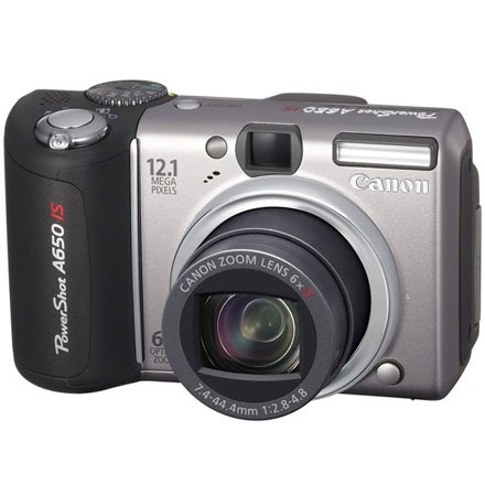 Фотоаппарат цифровой Canon PowerShot A650 IS