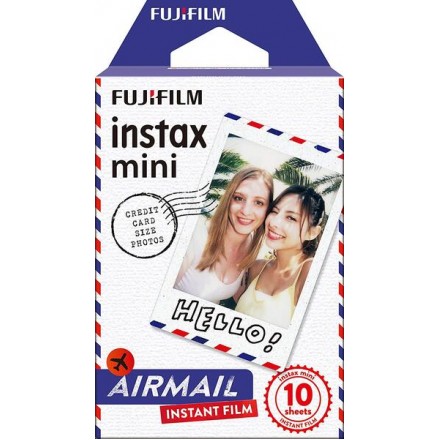 Фотобумага Fujifilm COLORFILM INSTAX MINI AIRMAIL (54х86мм 10шт)