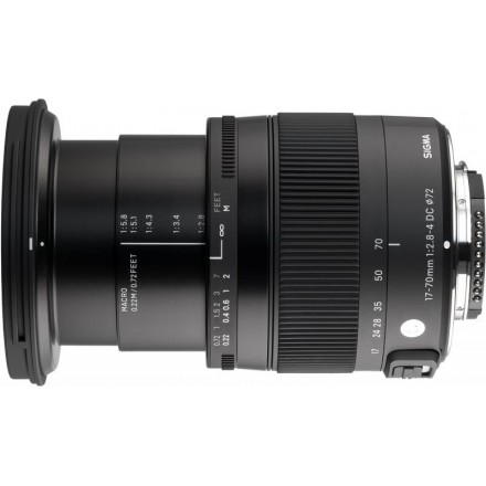 Объектив SIGMA AF 17-70mm f/2.8-4 DC MACRO OS HSM Contemp Nikon