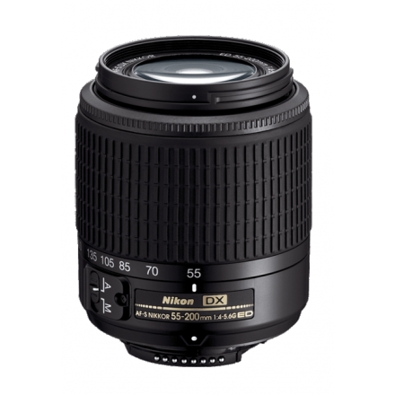 Объектив Nikon 55-200 mm f/4-5.6G AF-S DX Black
