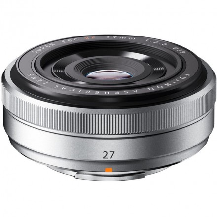 Объектив Fujifilm XF 27mm F2.8 Silver Объектив Fujifilm XF 27mm F2.8 Silver