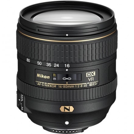 Объектив Nikon 16-80mm f/2.8-4E ED VR AF-S DX