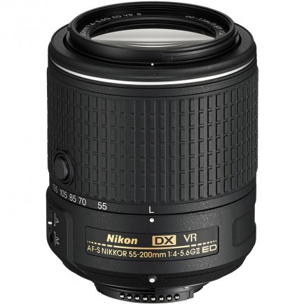 Объектив Nikon 55-200mm f/4-5.6G AF-S ED VR II AF-S NIKKOR