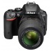 Цифр. фотокамера зеркальная Nikon D5500 18-55 VR II kit Black