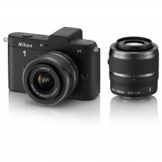 Цифр. Фотокамера Nikon 1 V1 BLACK Kit + 10-30mm + 30-110mm