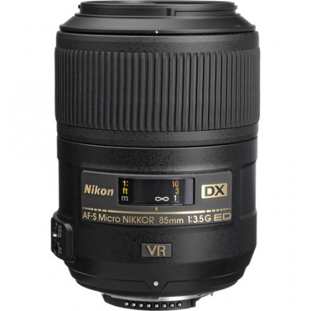 Объектив Nikon 85 mm f/3.5G ED AF-S DX Micro-Nikkor