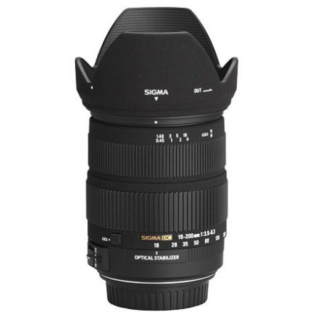 Объектив SIGMA 18-250mm 1:3.5-6.3 DC OS HSM Canon EF-S