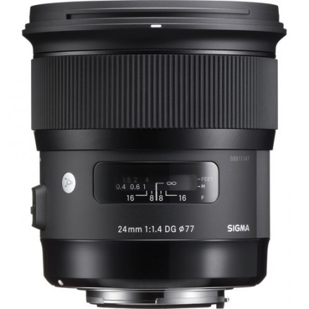 Объектив SIGMA AF 24mm f/1,4 DG HSM Art Canon