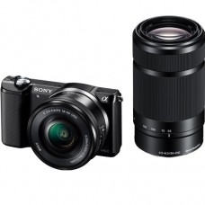 Цифр. фотокамера Sony Alpha 5000 + объектив 16-50 + 55-210mm kit Black