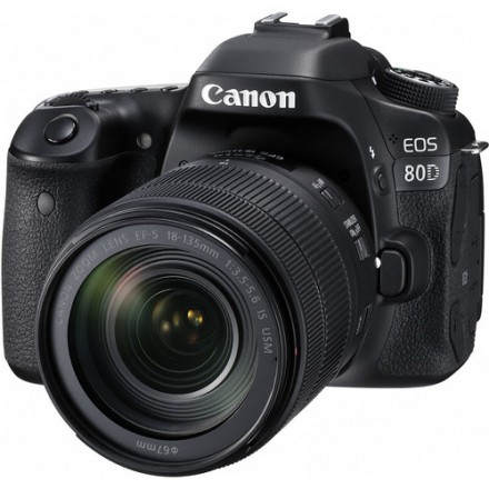 Цифр. фотокамера зеркальная Canon EOS 80D kit 18-135mm IS USM