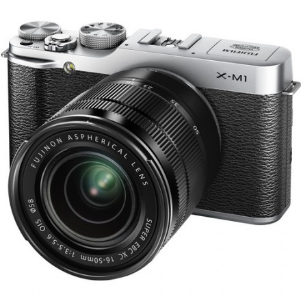 Цифр. фотокамера Fujifilm X-M1 + XC 16-50mm Kit Silver