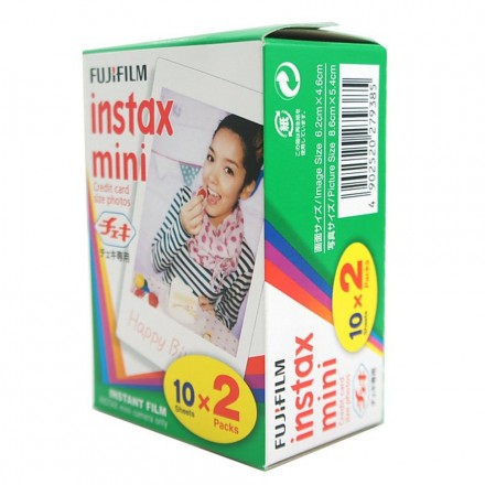 Кассеты FUJI Colorfilm Instax Mini Glossy X2 Кассеты FUJI Colorfilm Instax Mini Glossy X2