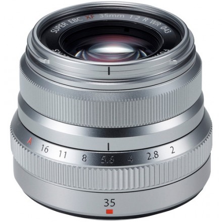 Объектив Fujifilm XF 35mm F2.0 R WR silver