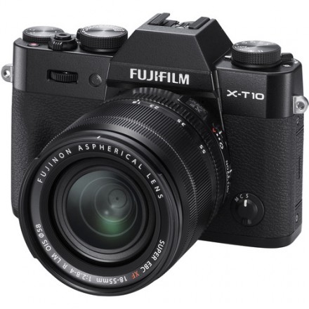 Цифр. фотокамера Fujifilm X-T10 + XF 18-55mm F2.8-4R Kit Black