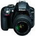 Цифр. фотокамера зеркальная Nikon D3300 + AF-P 18-55 VR Black KIT