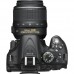 Цифр. фотокамера зеркальная Nikon D5200 kit 18-55VRII + 55-200VRII