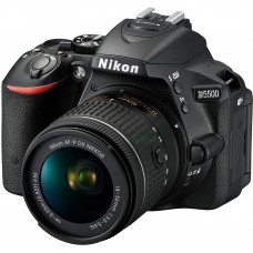 Цифр. фотокамера зеркальная Nikon D5500 + AF-P 18-55 VR Black KIT