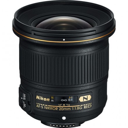 Объектив Nikon 20mm f/1.8G ED AF-S Объектив Nikon 20mm f/1.8G ED AF-S